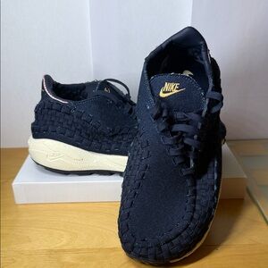 Nike Midnight Blue Woven Sneakers